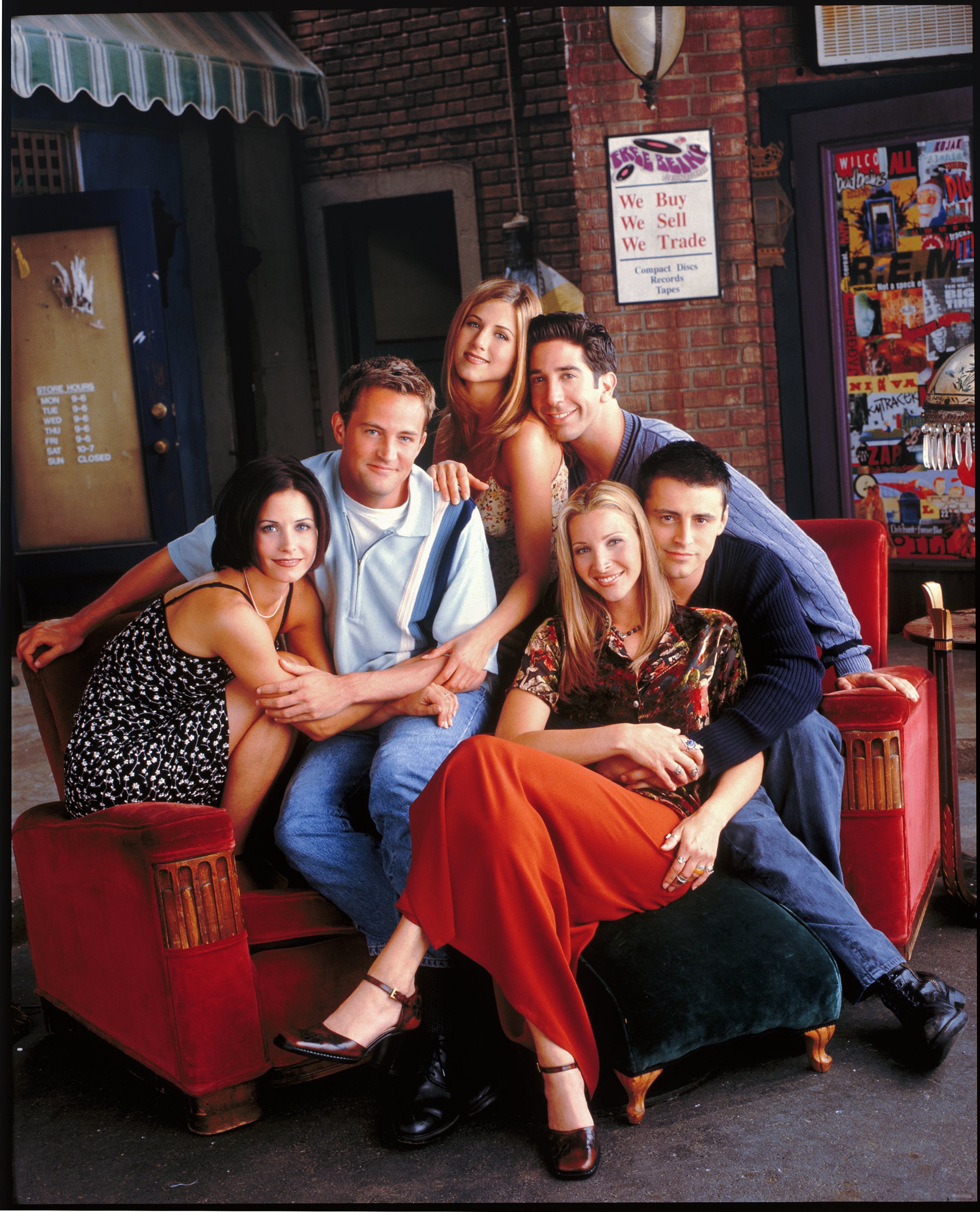 The Friends cast